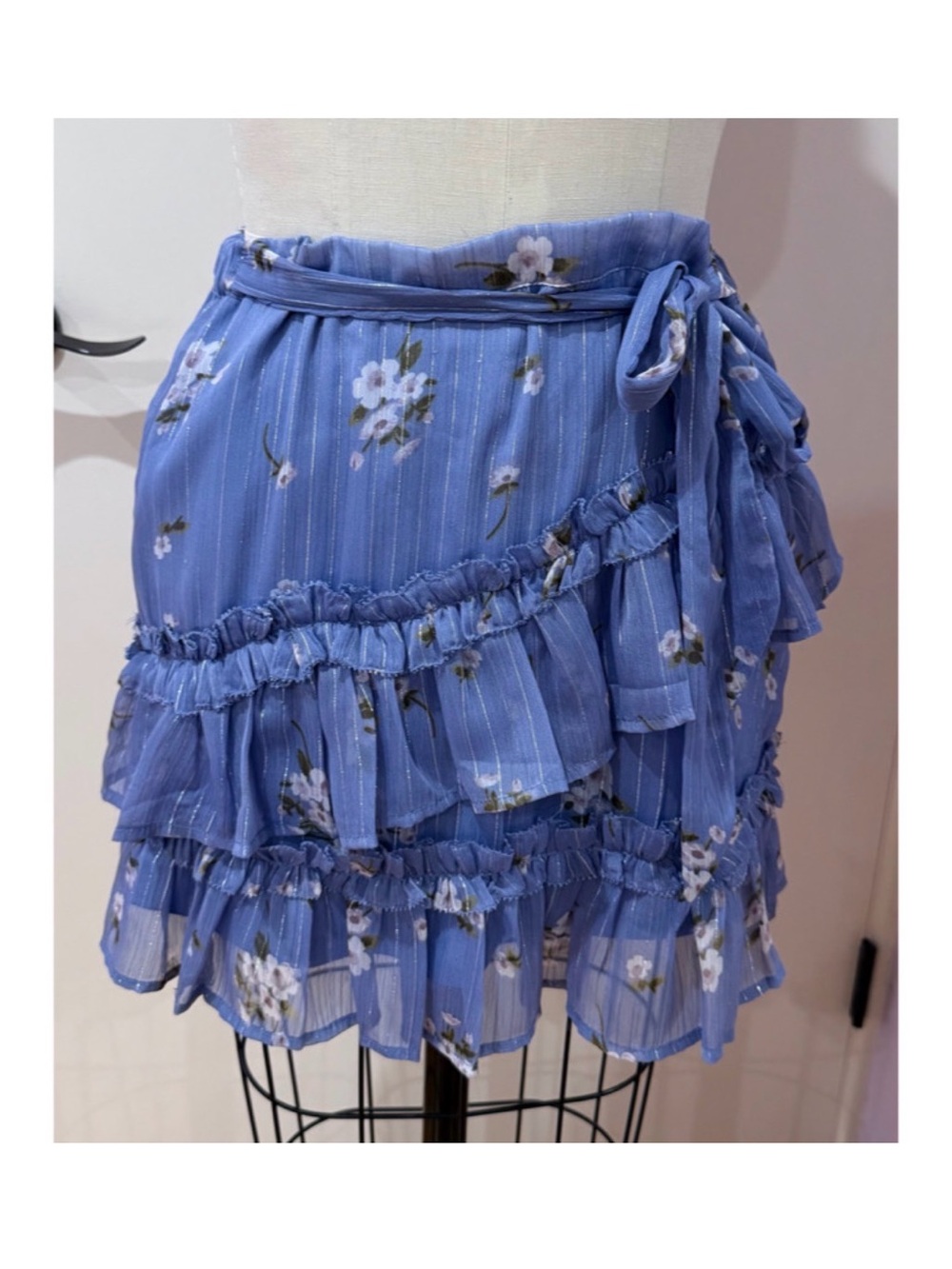 Ruffle Mini Skirt